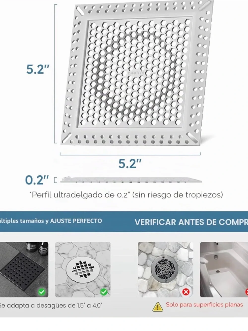 White Hexagon Metal Wall Panel